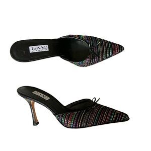 Isaac Women's Vibrant Striped Heels